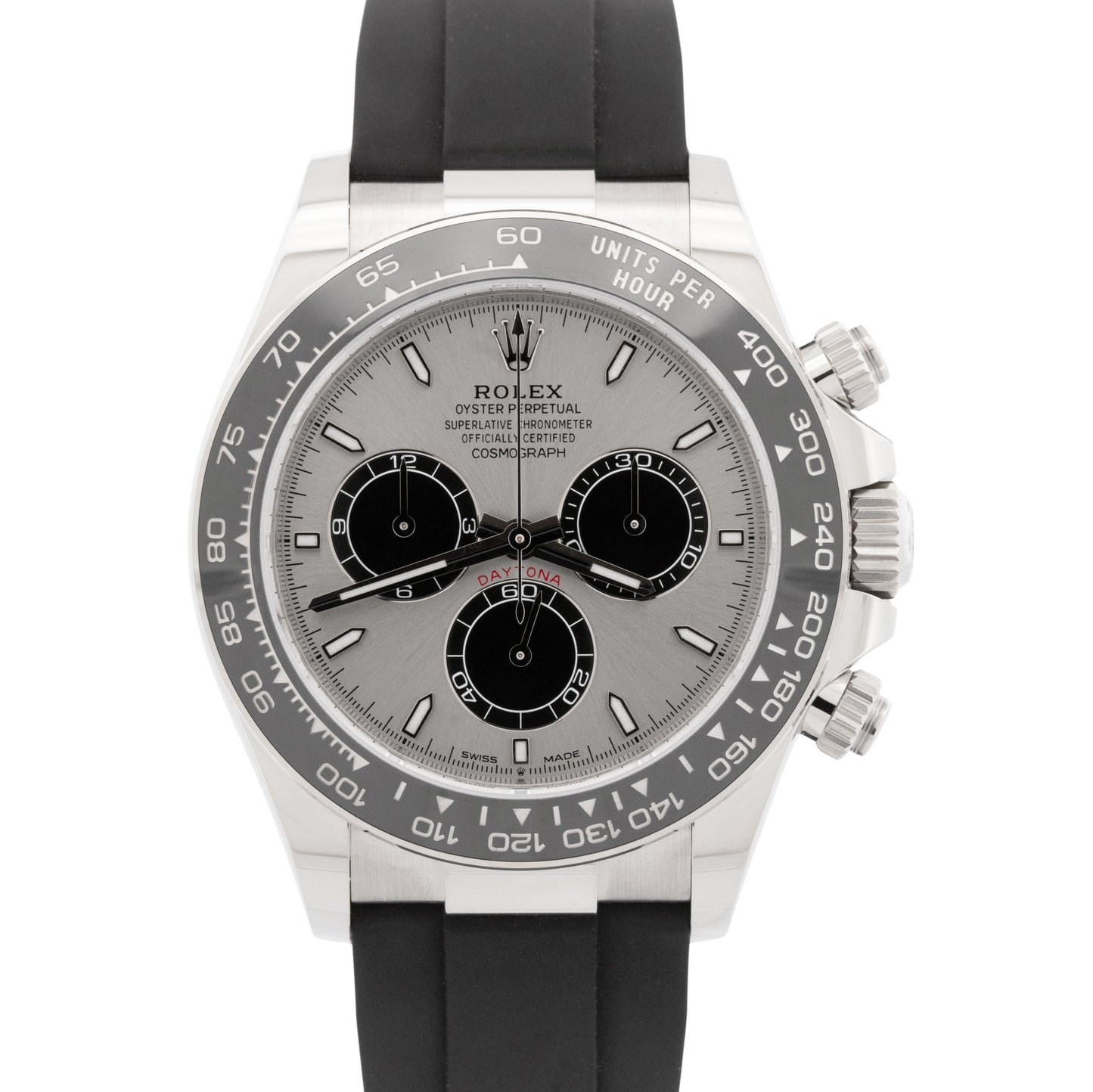 NEW SEPT 2025 PAPERS Rolex Daytona GHOST Silver 18K Gold 40mm Watch 126519LN BOX