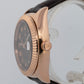 PAPERS Rolex Sky-Dweller 42mm CHOCOLATE ARABIC Brown 18K Rose Gold 326135 BOX