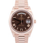 New 2026 Rolex Day-Date 40 228235 Chocolate Rose Gold 40mm Box Papers