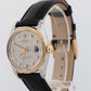 Rolex Oyster Perpetual Date GRAY Two-Tone Engine-Turned Gold 34mm 1505 Watch