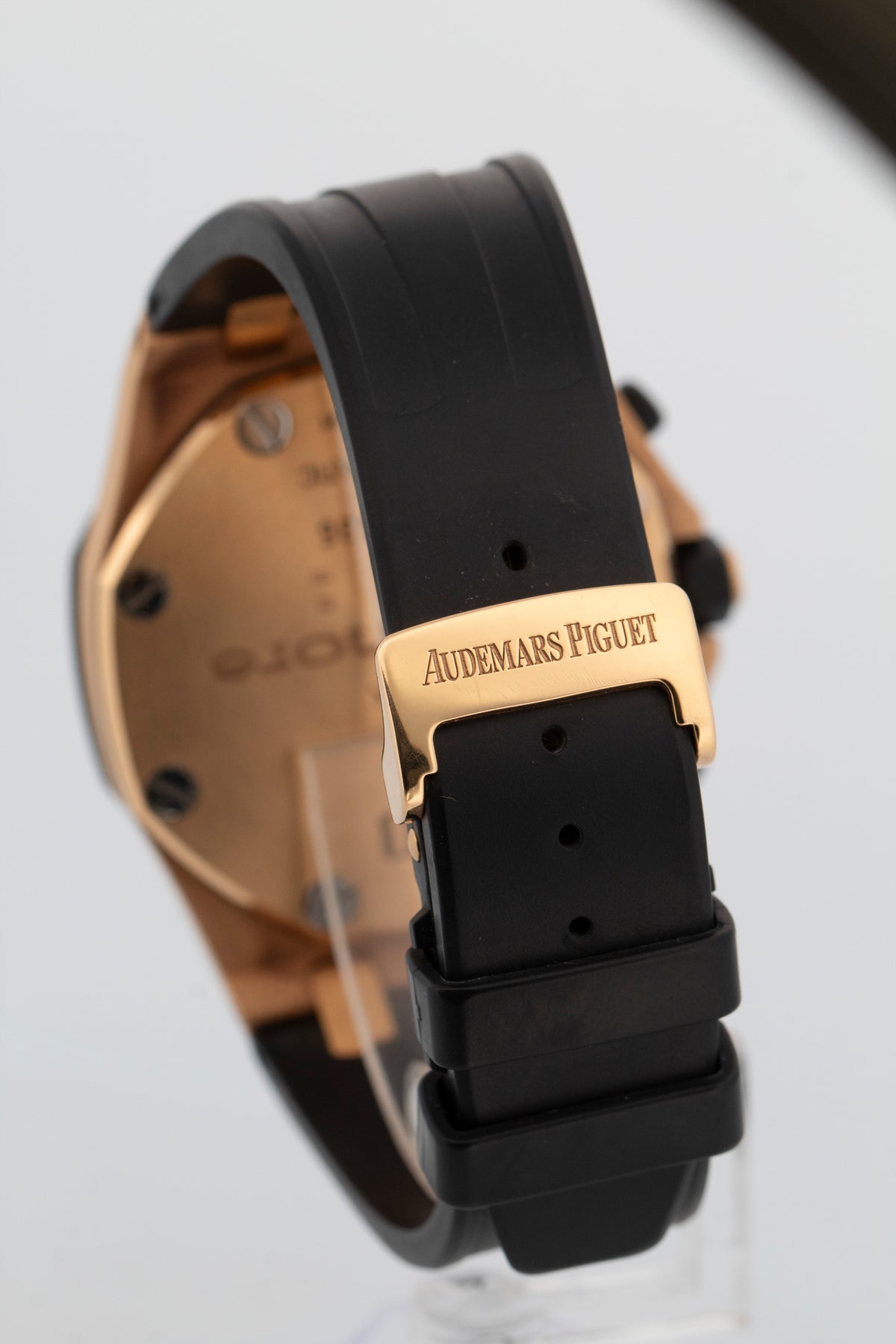 2011 Audemars Piguet Royal Oak Offshore Rubberclad 18K Rose Gold Gray Box Papers