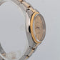 Rolex Oyster Perpetual 34mm Two-Tone Champagne Gold Steel Fluted Watch 1005