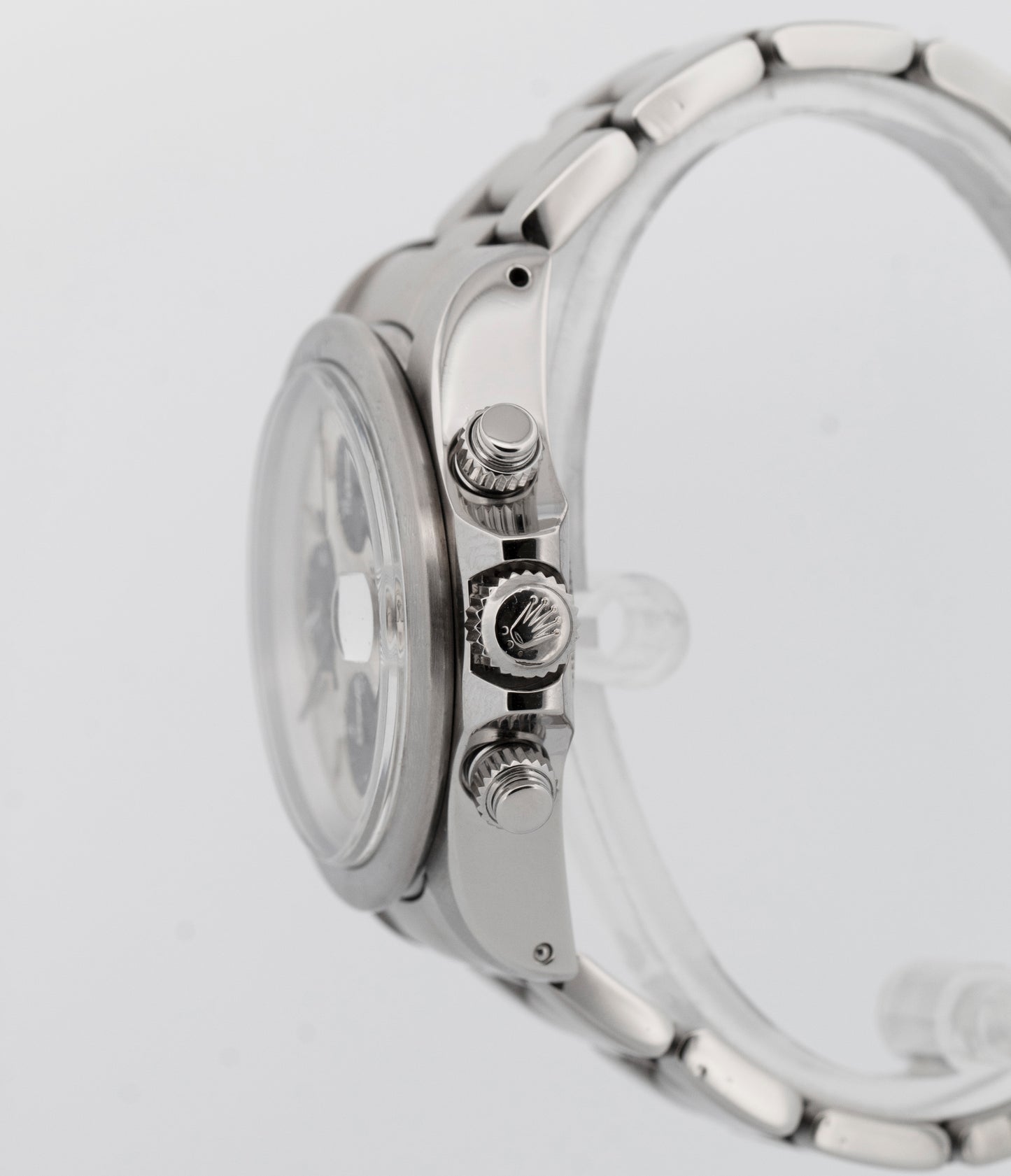 Tudor Oysterdate Big Block Chronograph SILVER Stainless Steel 40mm 94300 Watch