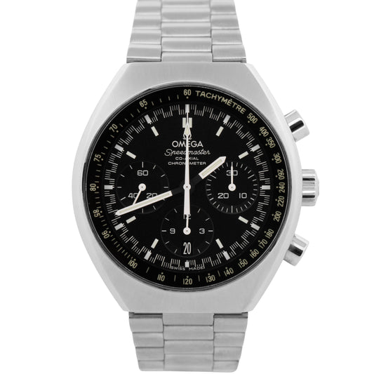 PAPERS Omega Speedmaster Mark II Black Steel 42mm 327.10.43.50.01.001 Watch BOX