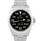2024 PAPERS Rolex Air-King BLACK Stainless Steel 40mm 126900 Watch BOX