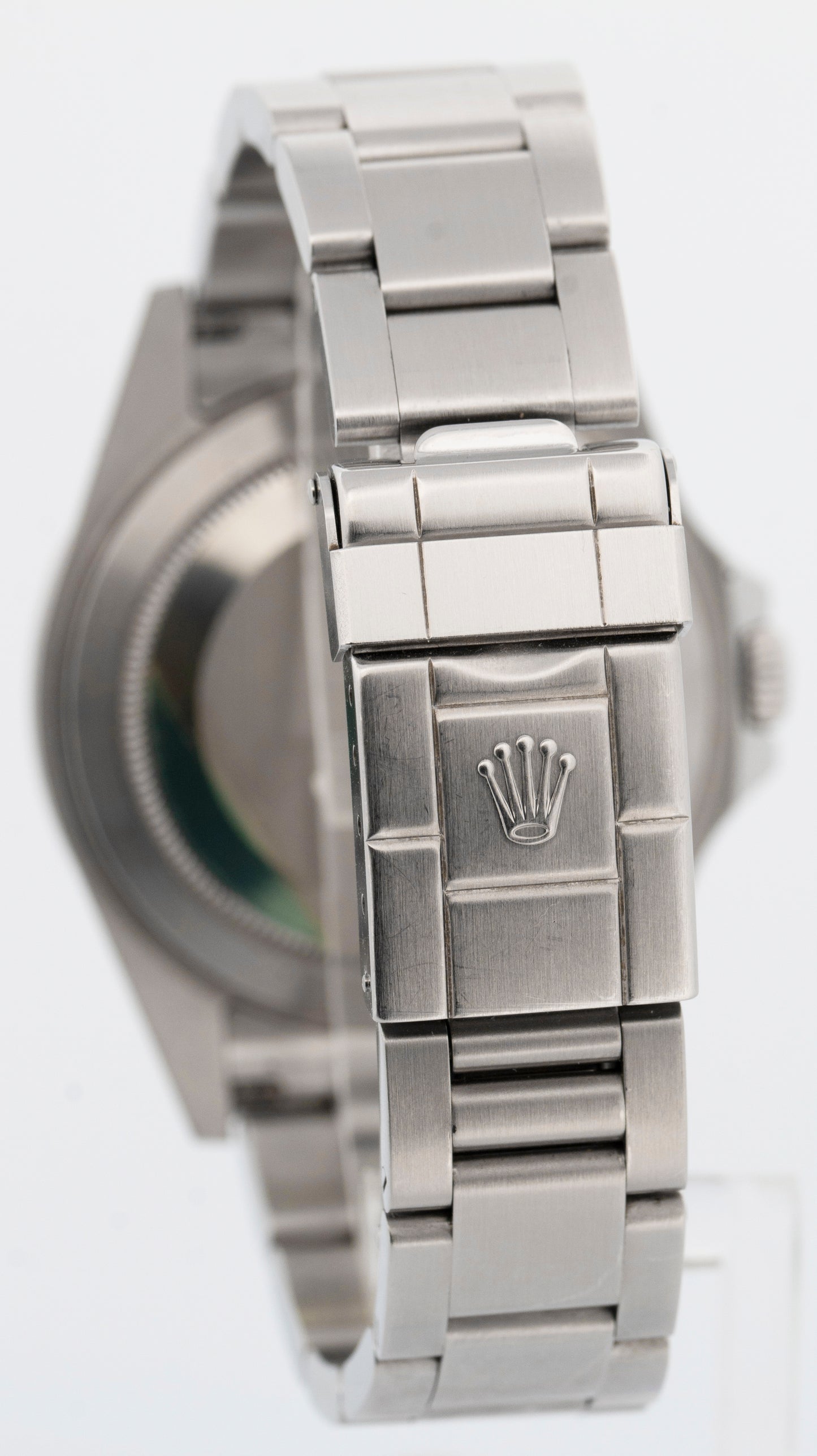 2015 UNPOLISHED PAPERS Rolex Explorer II 40mm 3186 BLACK REHAUT 16570 Watch BOX