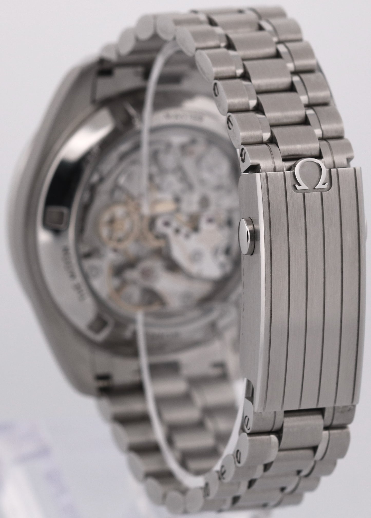 PAPERS Omega Speedmaster Moonwatch WHITE 42mm Steel 310.30.42.50.04.001 BOX