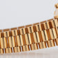 PAPERS Rolex DateJust President 31mm Champagne 18K Yellow Gold 68278 Watch BOX