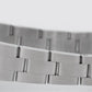 MINT Rolex Oyster Perpetual 24mm White Stainless Oyster NO-HOLES Watch 76080