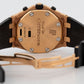 2011 Audemars Piguet Royal Oak Offshore Rubberclad 18K Rose Gold Gray Box Papers