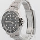 2015 PAPERS Rolex Sea-Dweller 'SD4K' BLACK Steel 40mm 116600 Watch BOX