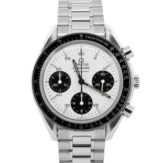 PAPERS Omega Speedmaster MARUI Reduced 39mm Black White Panda Steel 3510.21