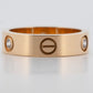 2023 PAPERS Cartier Love Ring CRB4032458 3 Diamonds 18K Yellow Gold Size 58 BOX