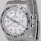 2023 NEW PAPERS Rolex Explorer II 42mm Polar White Steel Watch GMT 226570 BOX