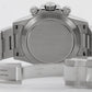 PAPERS Chromalight Rolex Daytona Cosmograph Black Steel Watch 40mm 116520 BOX