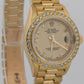 Rolex DateJust President 28mm CREAM ROMAN 18K Yellow Gold DIAMOND 79178 BOX