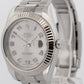 2010 Rolex DateJust II 116334 Blue Arabic Steel Fluted 41mm Watch Box Papers