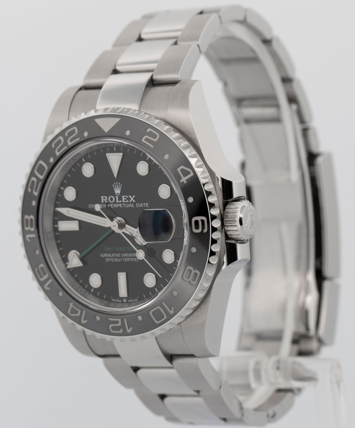 2025 Rolex GMT-Master II Bruce Wayne 126710 GRNR Black Steel 40mm Box Papers