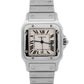 Ladies Cartier Santos Galbee WHITE Quartz 29mm Stainless Steel 1564 W20060D6