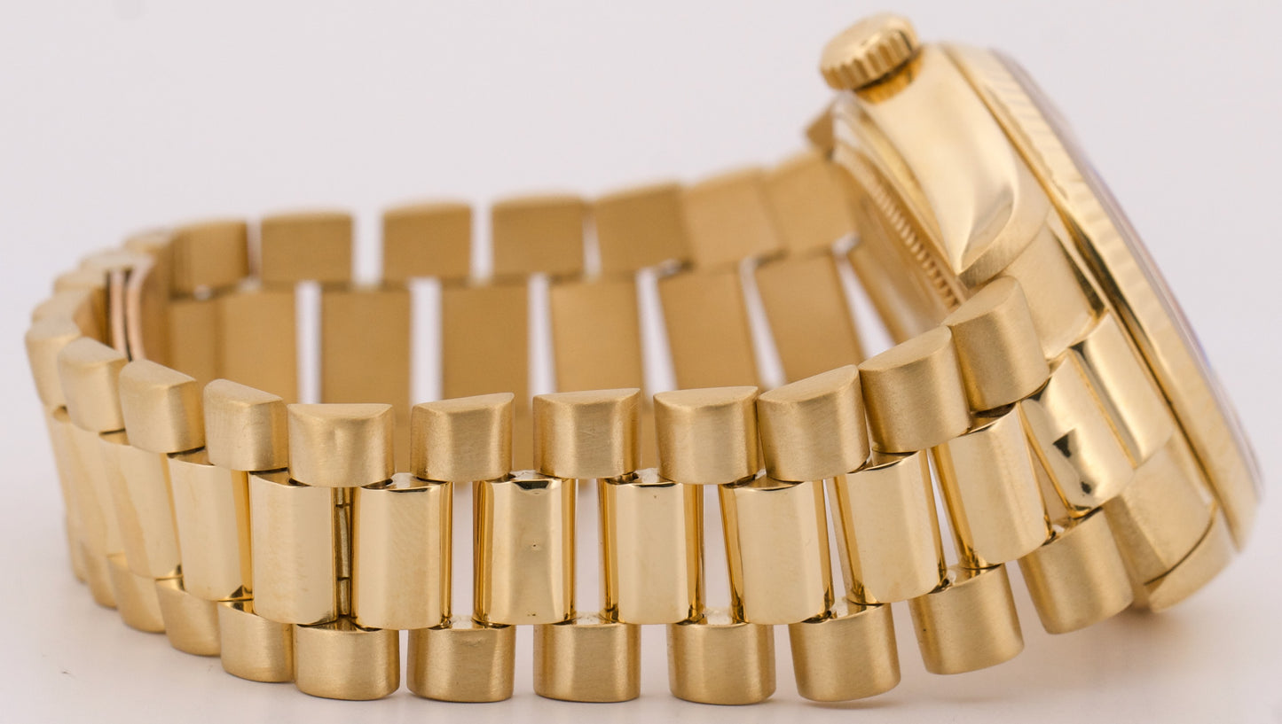 VINTAGE 1978 Rolex Day-Date President CHAMPAGNE 36mm 18K Yellow Gold Watch 18038