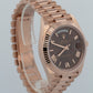 New 2026 Rolex Day-Date 40 228235 Chocolate Rose Gold 40mm Box Papers
