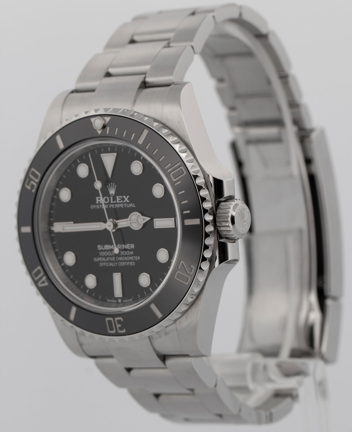 2025 Rolex Submariner No-Date 124060 LN Black Steel 41mm Watch Box Papers