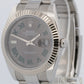 PAPERS Rolex DateJust 41mm WIMBLEDON 18K Gold Fluted Steel OYSTER 126334 BOX