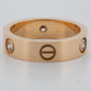 2023 PAPERS Cartier Love Ring CRB4032458 3 Diamonds 18K Yellow Gold Size 58 BOX