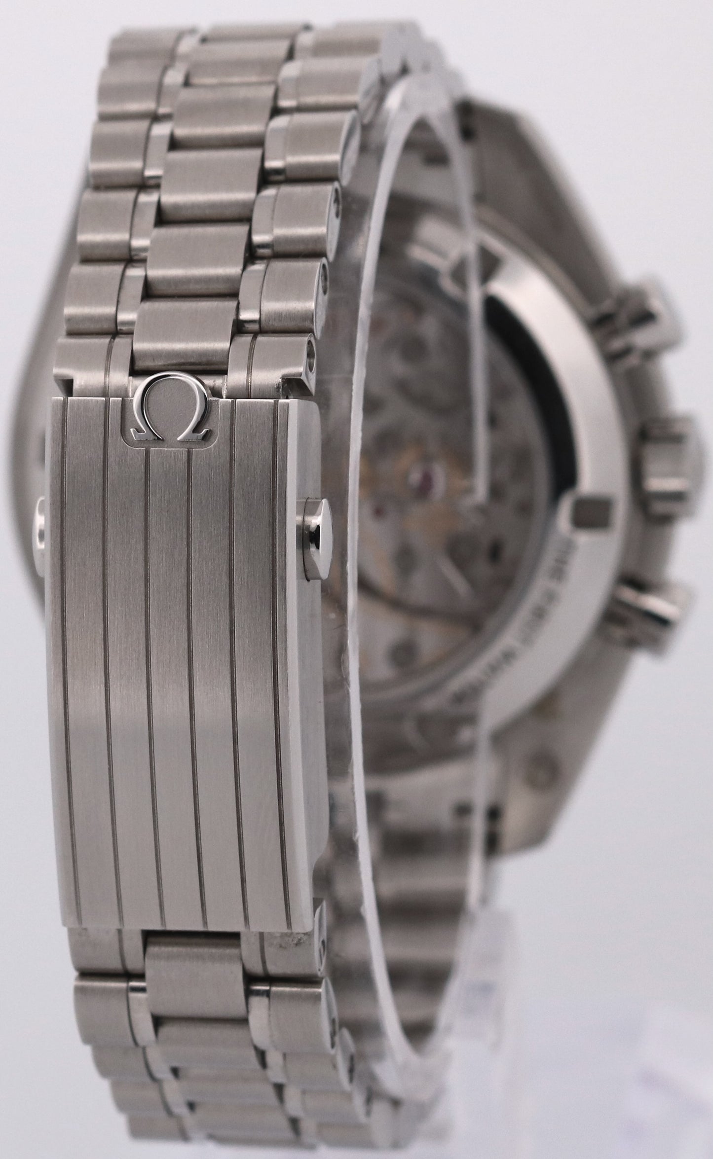 PAPERS Omega Speedmaster Moonwatch WHITE 42mm Steel 310.30.42.50.04.001 BOX