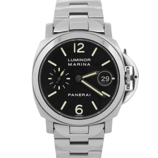 PAPERS Panerai Luminor PAM 48 Automatic Stainless Steel 40mm Watch PAM00048 BOX