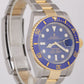 MINT PAPERS Rolex Submariner Date BLUE Ceramic 40mm Steel 18K Gold 116613 LB BOX