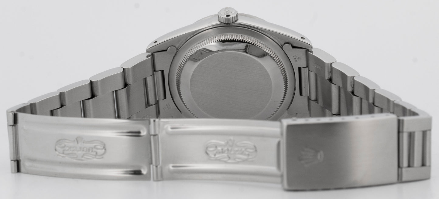 Rolex DateJust DIAMOND MOP 36mm Stainless Steel Automatic Oyster Watch 16220