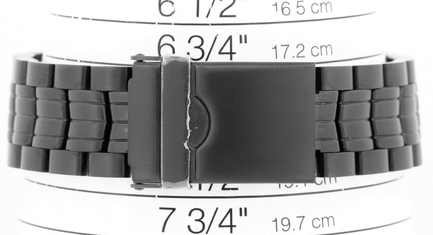 Revue Thommen Air Speed XL Automatic Black 43mm PVD Steel Watch 16071.6173
