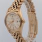 Vintage Rolex Day-Date SILVER Doorstop 18K Yellow Gold Jubilee 36mm 6611 Watch