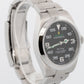 2024 PAPERS Rolex Air-King BLACK Stainless Steel 40mm 126900 Watch BOX