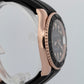 Rolex Yacht-Master 40mm 18K Everose Gold Black Oysterflex Date Watch 126655