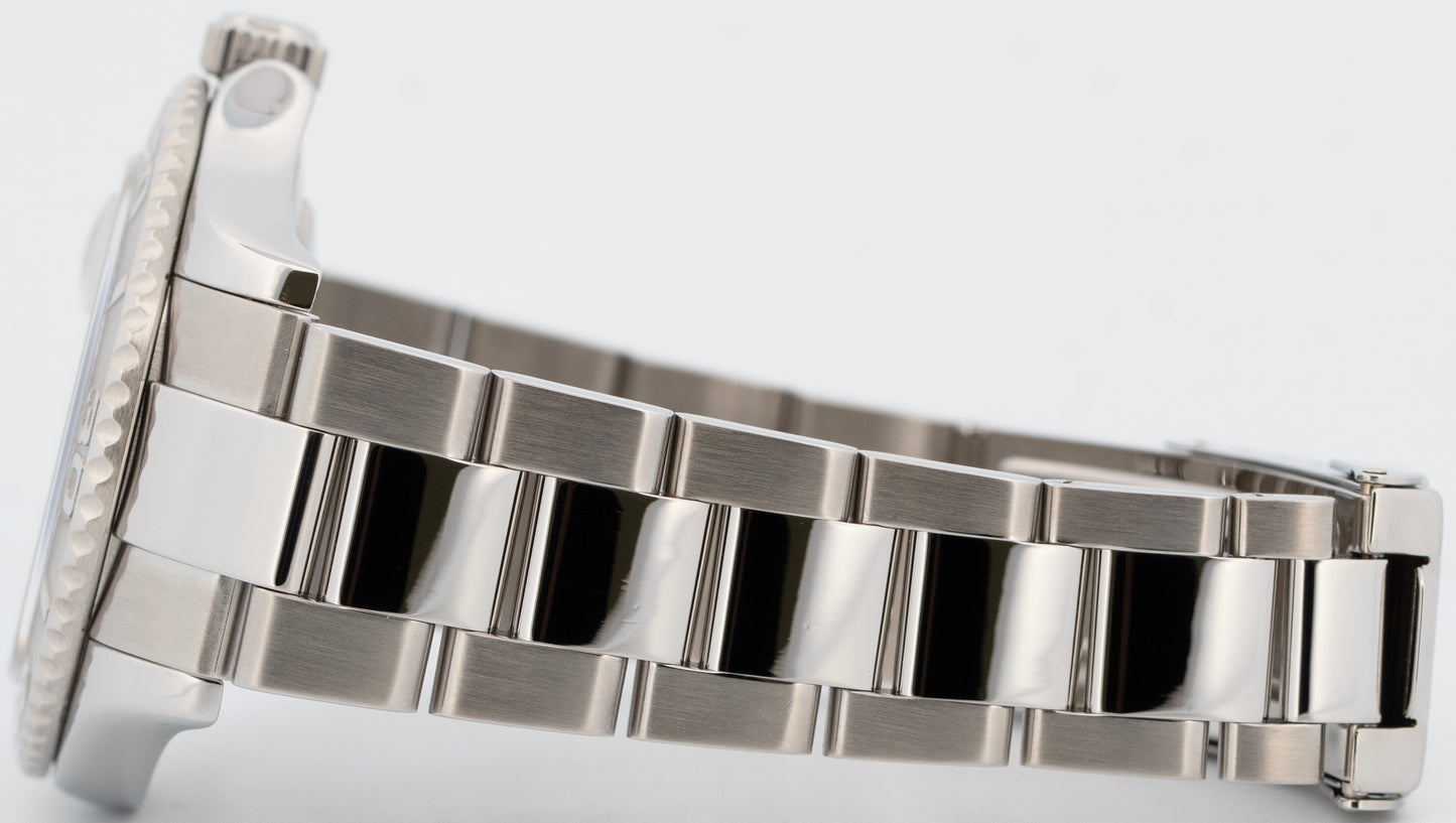 Rolex Yacht-Master PLATINUM Stainless Steel 40mm Oyster Date YM1 Watch 16622