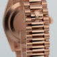 New 2026 Rolex Day-Date 40 228235 Chocolate Rose Gold 40mm Box Papers