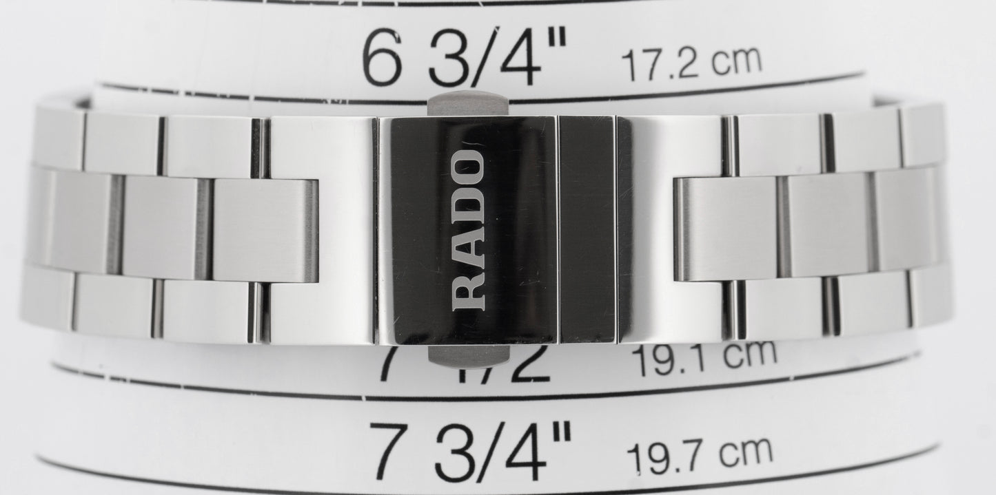 PAPERS Rado Hyperchrome Blue Stainless Steel 45mm R32502203 Watch 073.0502.3 BOX