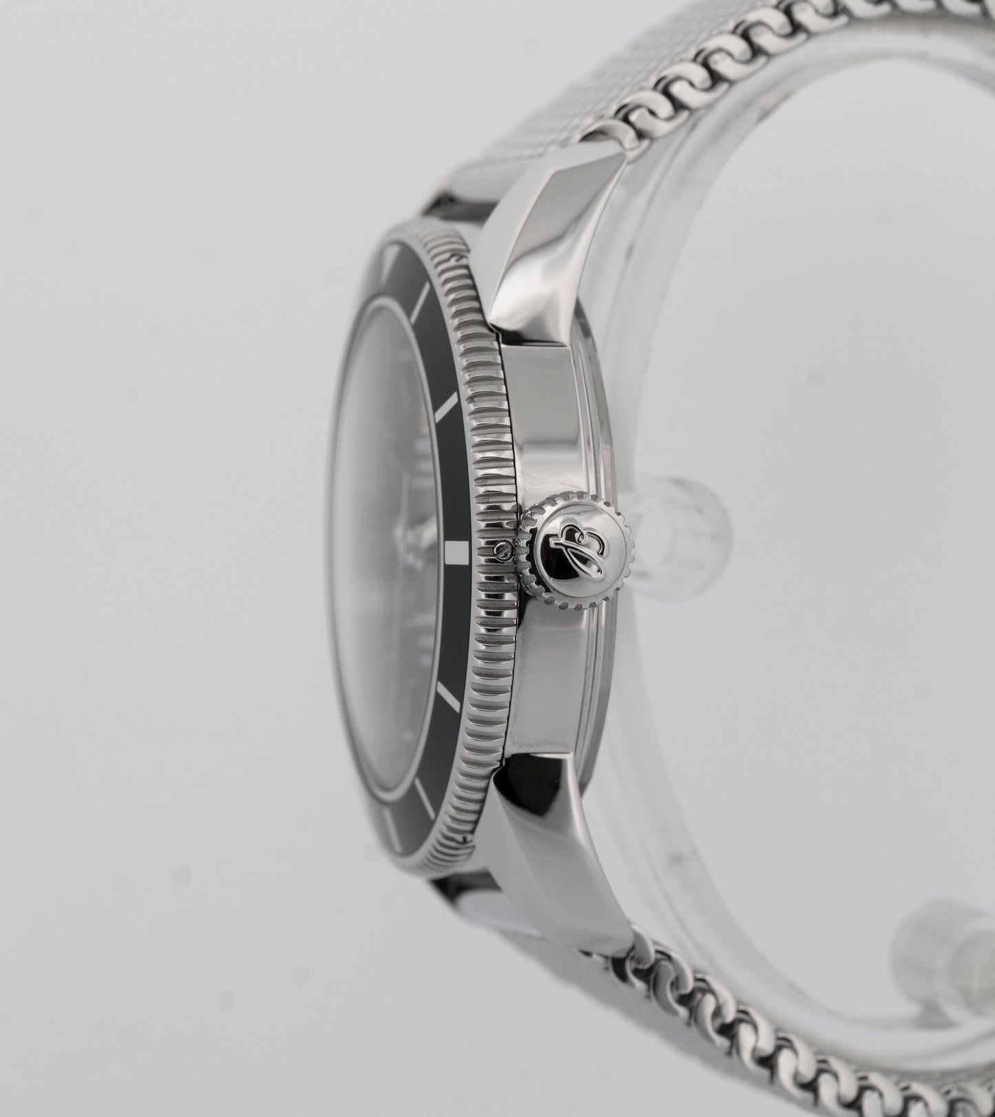 Breitling Superocean Heritage Stainless Steel 42mm Black Date Watch A17321 BOX