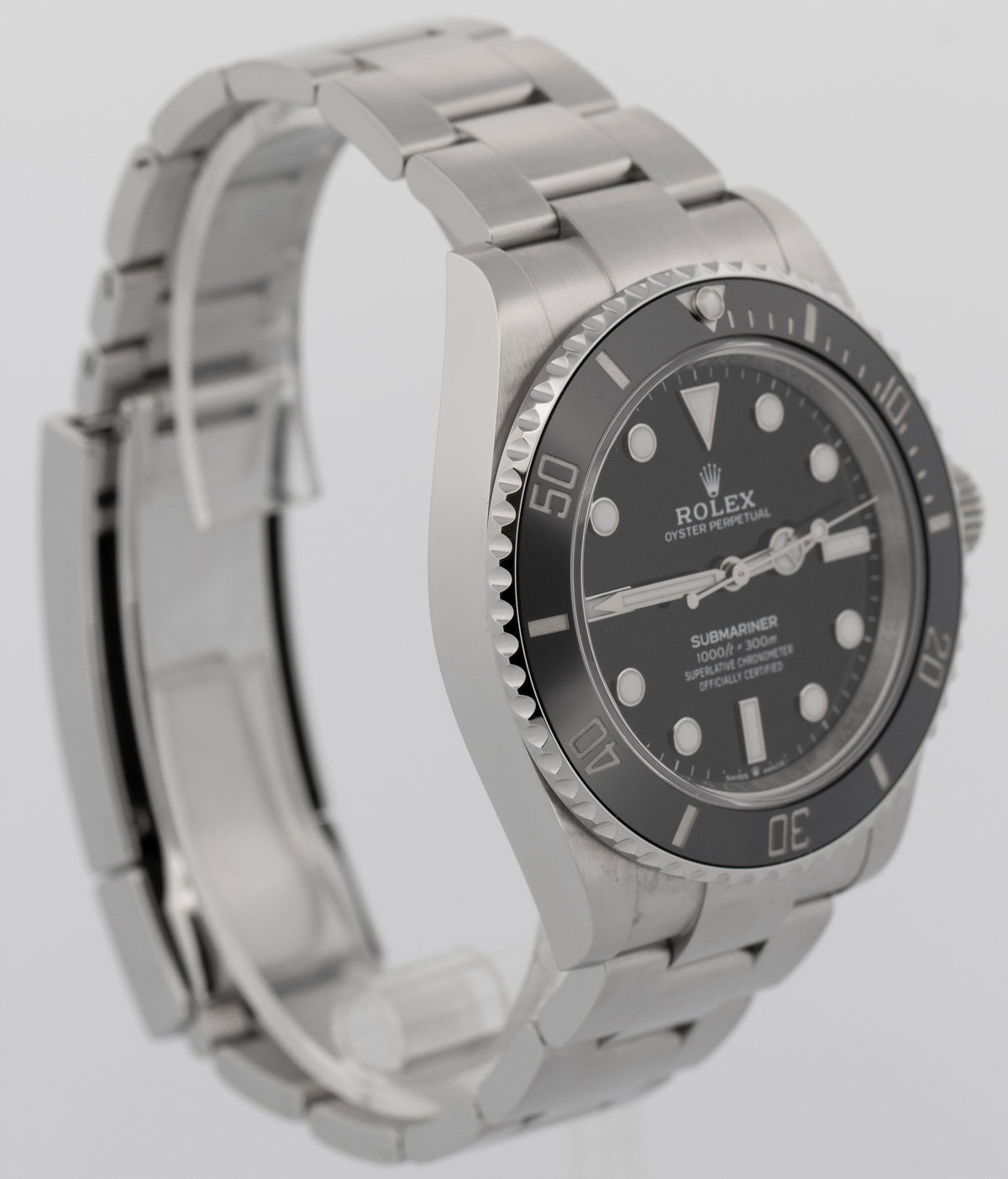 2025 Rolex Submariner No-Date 124060 LN Black Steel 41mm Watch Box Papers