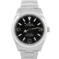 PAPERS Rolex Explorer I Black MK1 Steel 39mm Automatic Oyster Watch 214270 BOX
