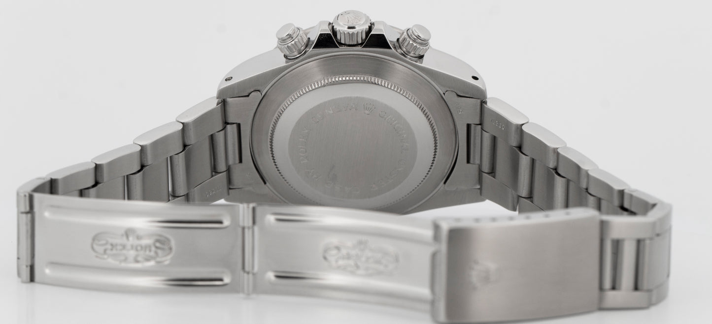 Tudor Oysterdate Big Block Chronograph SILVER Stainless Steel 40mm 94300 Watch
