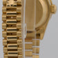 Rolex DateJust President 28mm CREAM ROMAN 18K Yellow Gold DIAMOND 79178 BOX