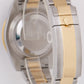 MINT PAPERS Rolex Submariner Date BLUE Ceramic 40mm Steel 18K Gold 116613 LB BOX