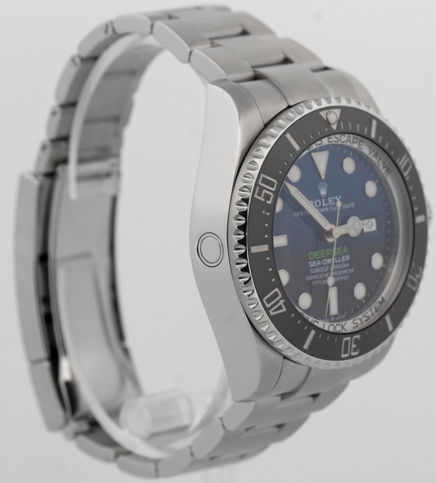 PAPERS Rolex Sea-Dweller Deepsea 126660 JAMES CAMERON Blue Steel Watch 44mm BOX