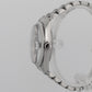 Rolex DateJust 16030 Black Stainless Steel Black Engine-Turned 36mm Watch