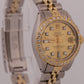 1979 Ladies Rolex DateJust 26mm CHAMPAGNE DIAMOND 18K Gold Steel JUBILEE 6917