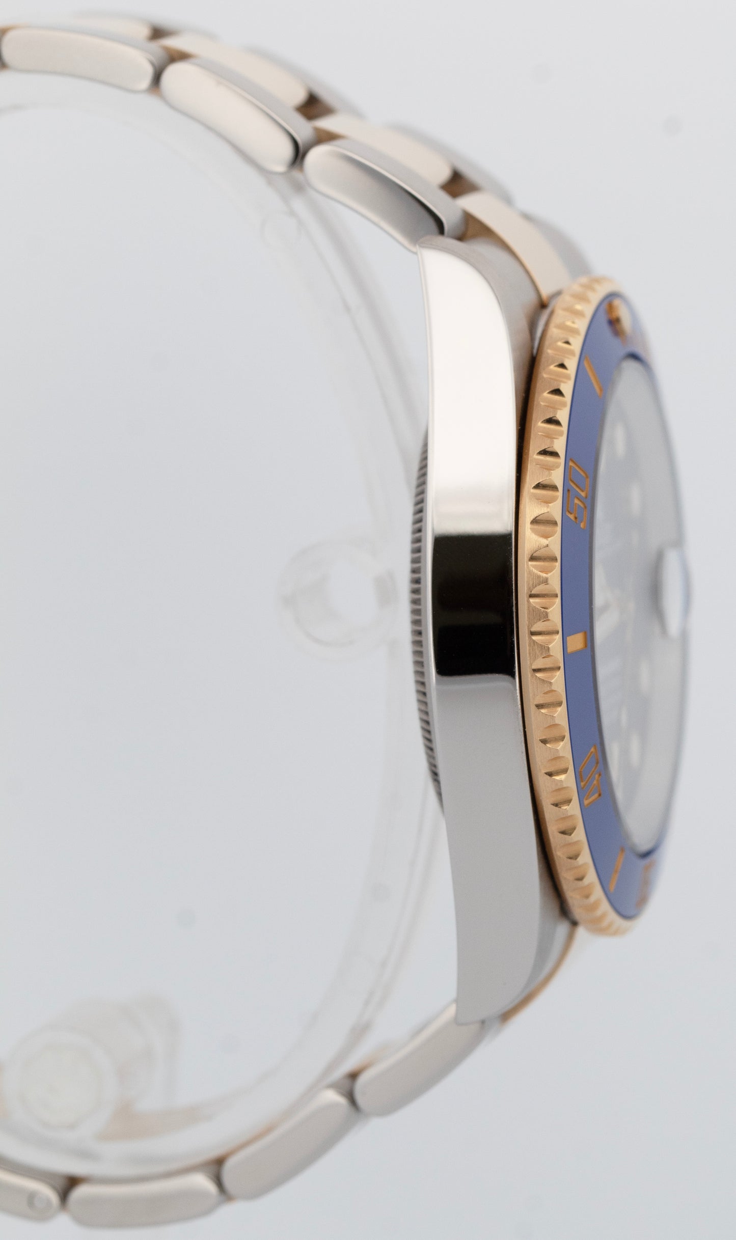 PAPERS Rolex Submariner Date BLUE 41mm Ceramic Two-Tone Gold Watch 126613 LB BOX