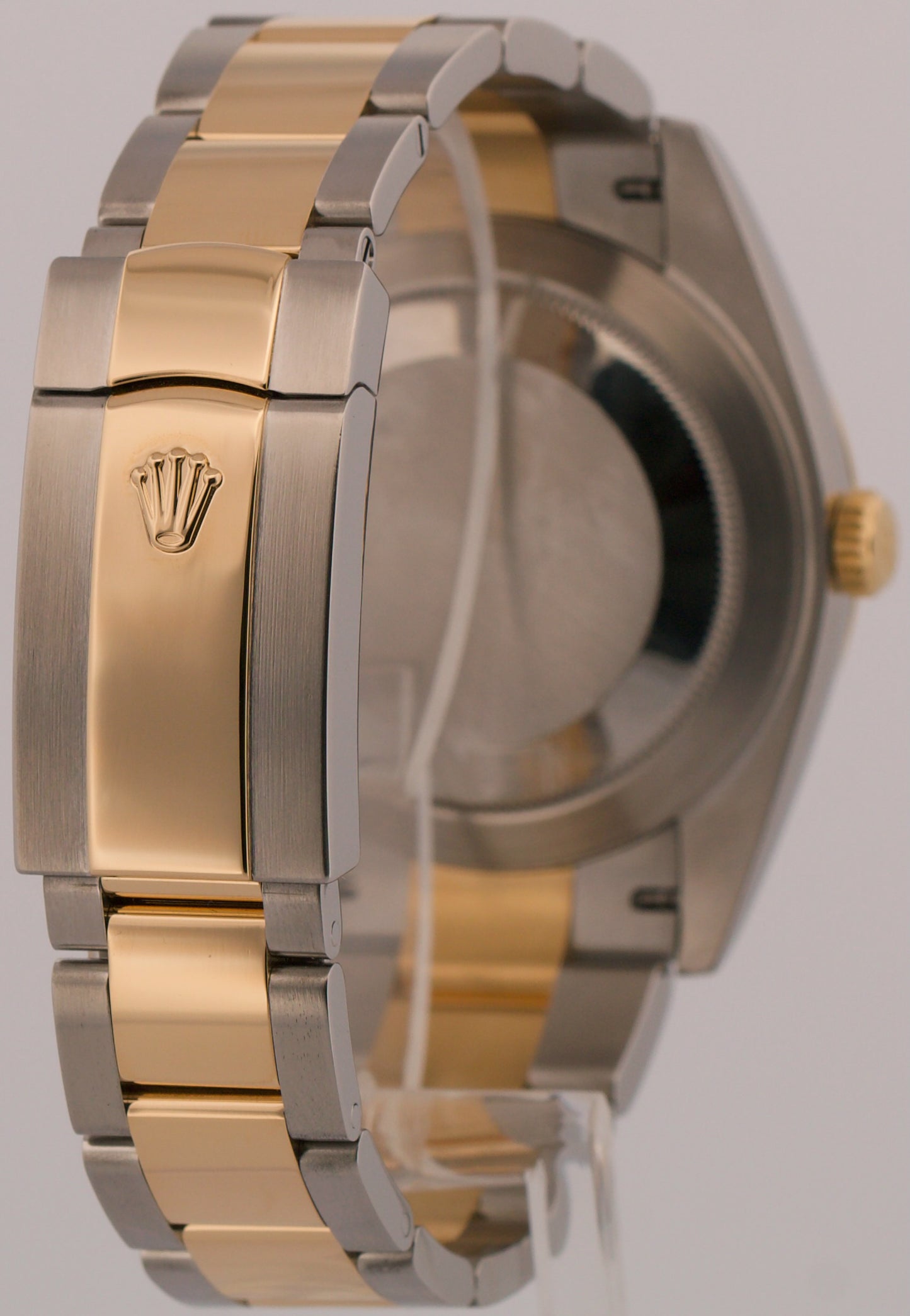Rolex DateJust 41 WHITE Two-Tone 18K Yellow Gold Steel OYSTER 41mm 126333 Watch